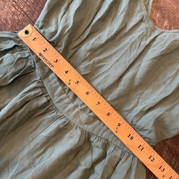 ModCloth Women's Unbridled Enthusiasm Wide Leg Jumpsuit Green Size M - Picture 5 of 11